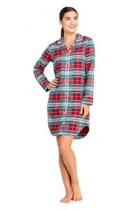 women's long flannel nightgowns